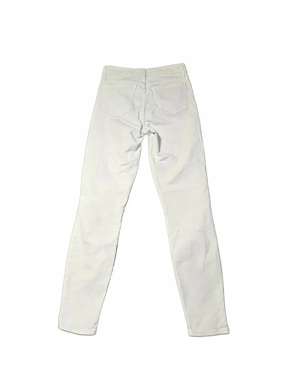 J.Crew Women Skinny Jeans Size 27 Tall White Casual Denim 9